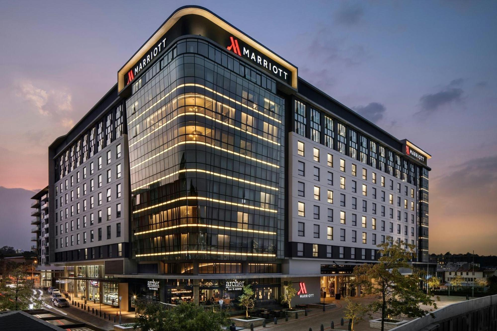 Johannesburg Marriott Hotel Melrose Arch Dış mekan fotoğraf
